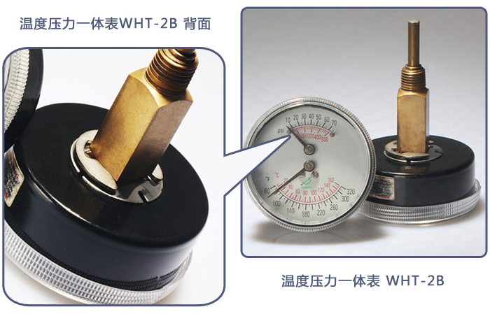 溫度壓力一體表WHT-2B