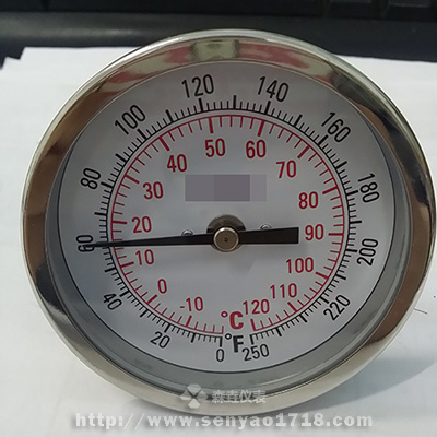 有關雙金屬溫度計的華氏刻度 有關雙金屬溫度計的華氏刻度