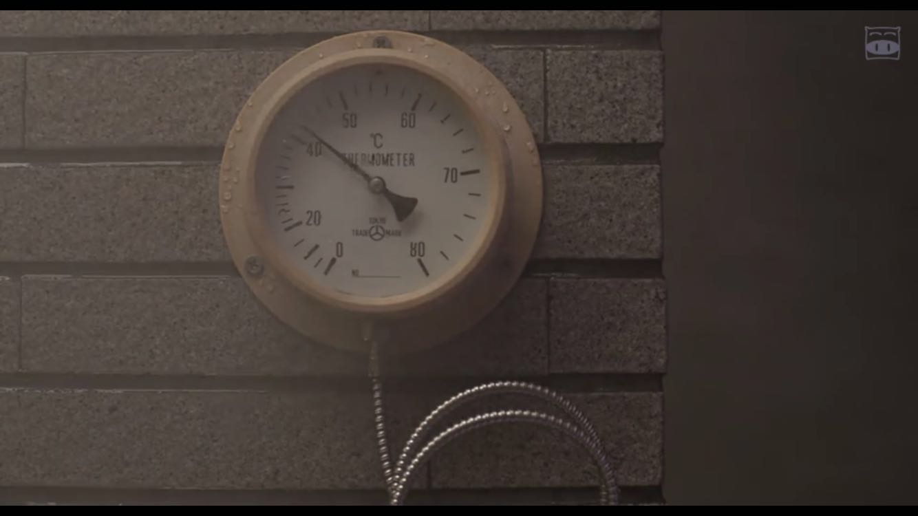 檢測洗澡水溫的遠程壓力式溫度計