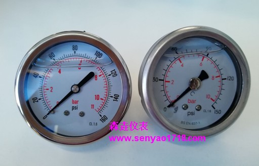 耐震壓力表的油為什么會變色？