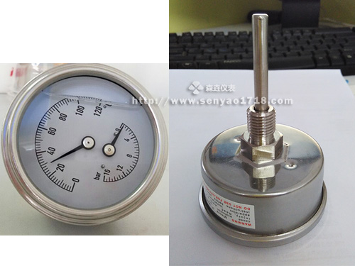 壓力溫度一體表可以充油嗎? 壓力溫度一體表可以充油嗎?