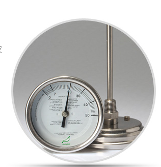 軸向雙金屬溫度計(jì)