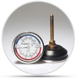 軸向型水高計的結構圖 軸向型水高計的結構圖