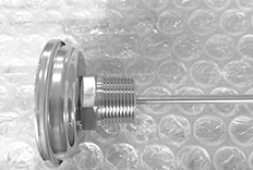 1寸NPT特殊螺紋雙金屬溫度計定制