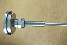 帶螺母固定雙金屬溫度計成功案例